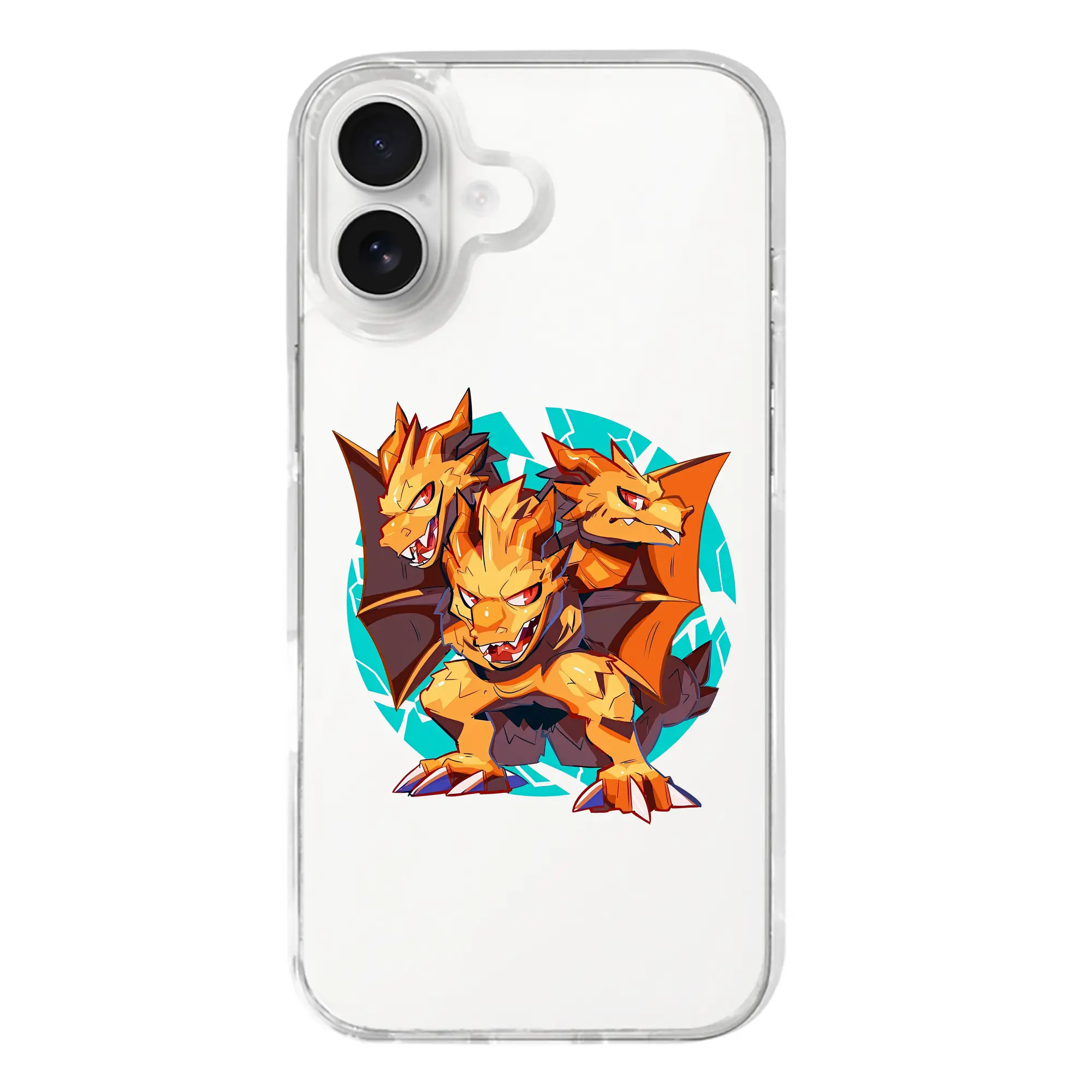 ゴジラ グッズ,キングギドラ - iPhone 17シリーズ 透明スマホケース – 薄型・耐衝撃・精密フィット保護カバー